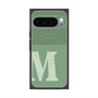 Premium Square Case with Pixelsnap［ Original - initial two tone - M green ］
