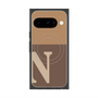 Premium Square Case with Pixelsnap［ Original - initial two tone - N brown ］