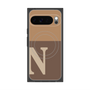 Premium Square Case with Pixelsnap［ Original - initial two tone - N brown ］