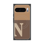 Premium Square Case with Pixelsnap［ Original - initial two tone - N brown ］