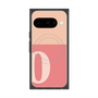 Premium Square Case with Pixelsnap［ Original - initial two tone - O pink ］