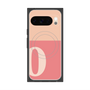 Premium Square Case with Pixelsnap［ Original - initial two tone - O pink ］
