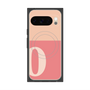 Premium Square Case with Pixelsnap［ Original - initial two tone - O pink ］