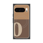 Premium Square Case with Pixelsnap［ Original - initial two tone - O brown ］