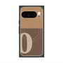 Premium Square Case with Pixelsnap［ Original - initial two tone - O brown ］