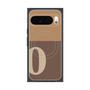 Premium Square Case with Pixelsnap［ Original - initial two tone - O brown ］