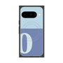 Premium Square Case with Pixelsnap［ Original - initial two tone - O blue ］