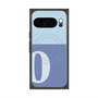 Premium Square Case with Pixelsnap［ Original - initial two tone - O blue ］