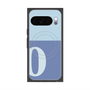 Premium Square Case with Pixelsnap［ Original - initial two tone - O blue ］