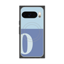 Premium Square Case with Pixelsnap［ Original - initial two tone - O blue ］