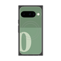 Premium Square Case with Pixelsnap［ Original - initial two tone - O green ］