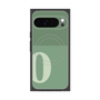 Premium Square Case with Pixelsnap［ Original - initial two tone - O green ］