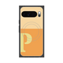 Premium Square Case with Pixelsnap［ Original - initial two tone - P orange ］