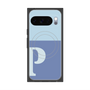 Premium Square Case with Pixelsnap［ Original - initial two tone - P blue ］