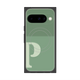 Premium Square Case with Pixelsnap［ Original - initial two tone - P green ］