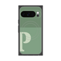 Premium Square Case with Pixelsnap［ Original - initial two tone - P green ］