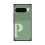 Premium Square Case with Pixelsnap［ Original - initial two tone - P green ］