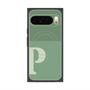 Premium Square Case with Pixelsnap［ Original - initial two tone - P green ］