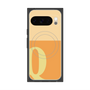 Premium Square Case with Pixelsnap［ Original - initial two tone - Q orange ］