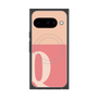 Premium Square Case with Pixelsnap［ Original - initial two tone - Q pink ］