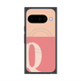 Premium Square Case with Pixelsnap［ Original - initial two tone - Q pink ］