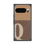 Premium Square Case with Pixelsnap［ Original - initial two tone - Q brown ］