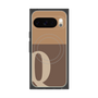Premium Square Case with Pixelsnap［ Original - initial two tone - Q brown ］