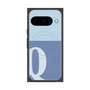 Premium Square Case with Pixelsnap［ Original - initial two tone - Q blue ］