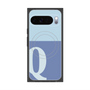 Premium Square Case with Pixelsnap［ Original - initial two tone - Q blue ］