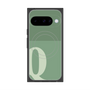 Premium Square Case with Pixelsnap［ Original - initial two tone - Q green ］