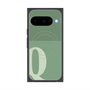 Premium Square Case with Pixelsnap［ Original - initial two tone - Q green ］
