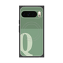 Premium Square Case with Pixelsnap［ Original - initial two tone - Q green ］