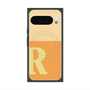 Premium Square Case with Pixelsnap［ Original - initial two tone - R orange ］