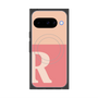 Premium Square Case with Pixelsnap［ Original - initial two tone - R pink ］