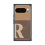 Premium Square Case with Pixelsnap［ Original - initial two tone - R brown ］