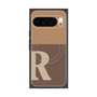 Premium Square Case with Pixelsnap［ Original - initial two tone - R brown ］