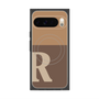 Premium Square Case with Pixelsnap［ Original - initial two tone - R brown ］
