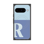 Premium Square Case with Pixelsnap［ Original - initial two tone - R blue ］