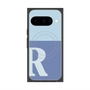 Premium Square Case with Pixelsnap［ Original - initial two tone - R blue ］