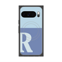 Premium Square Case with Pixelsnap［ Original - initial two tone - R blue ］