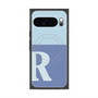 Premium Square Case with Pixelsnap［ Original - initial two tone - R blue ］