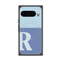 Premium Square Case with Pixelsnap［ Original - initial two tone - R blue ］