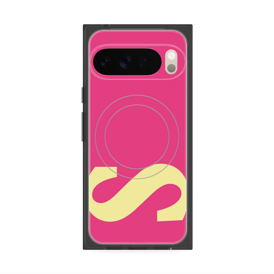 Premium Square Case with Pixelsnap［ Original - initial color - S pink ］