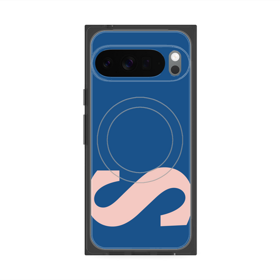 Premium Square Case with Pixelsnap［ Original - initial color - S navy ］