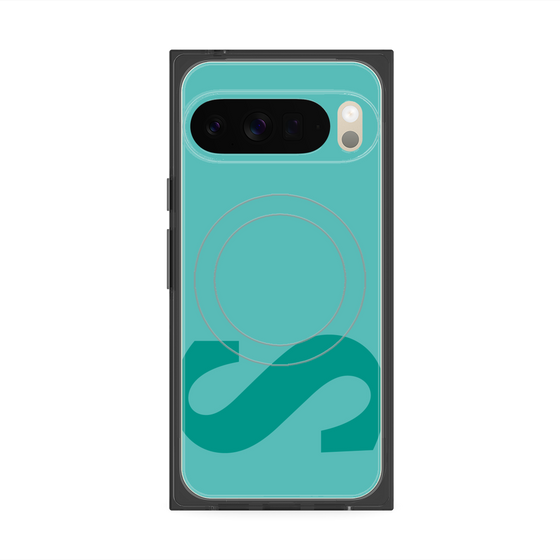 Premium Square Case with Pixelsnap［ Original - initial color - S light green ］