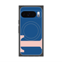 Premium Square Case with Pixelsnap［ Original - initial color - T navy ］