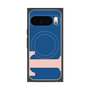 Premium Square Case with Pixelsnap［ Original - initial color - T navy ］