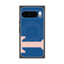 Premium Square Case with Pixelsnap［ Original - initial color - T navy ］