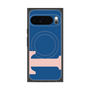 Premium Square Case with Pixelsnap［ Original - initial color - T navy ］