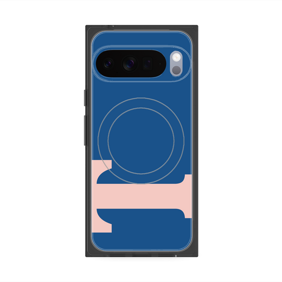 Premium Square Case with Pixelsnap［ Original - initial color - T navy ］